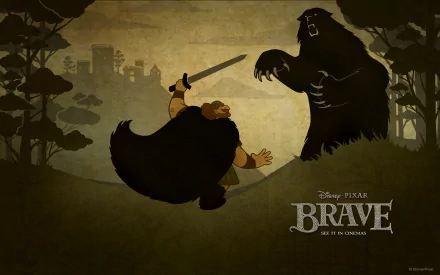 Brave movie HD Desktop Wallpaper | Background Image