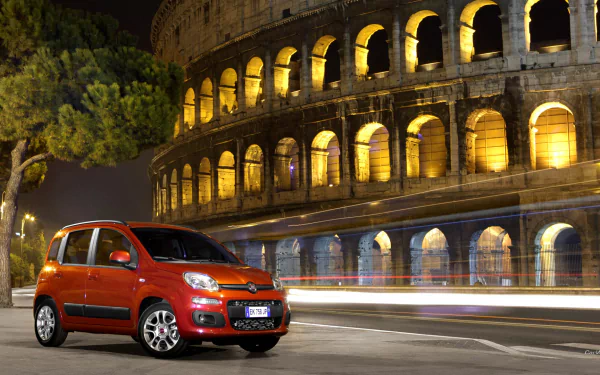 vehicle Fiat Panda HD Desktop Wallpaper | Background Image