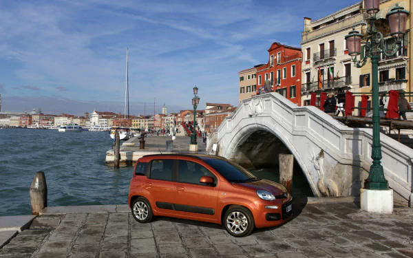 vehicle Fiat Panda HD Desktop Wallpaper | Background Image