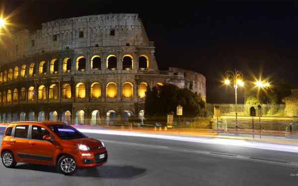 vehicle Fiat Panda HD Desktop Wallpaper | Background Image