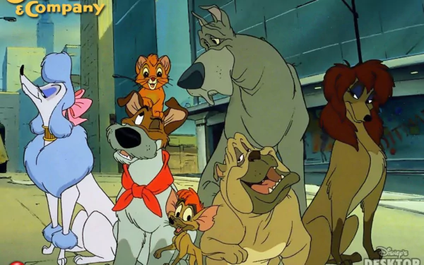 movie Oliver & Company HD Desktop Wallpaper | Background Image