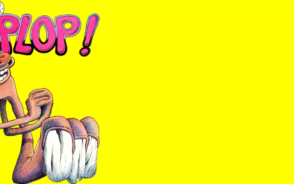 Comic plop! HD Desktop Wallpaper | Background Image