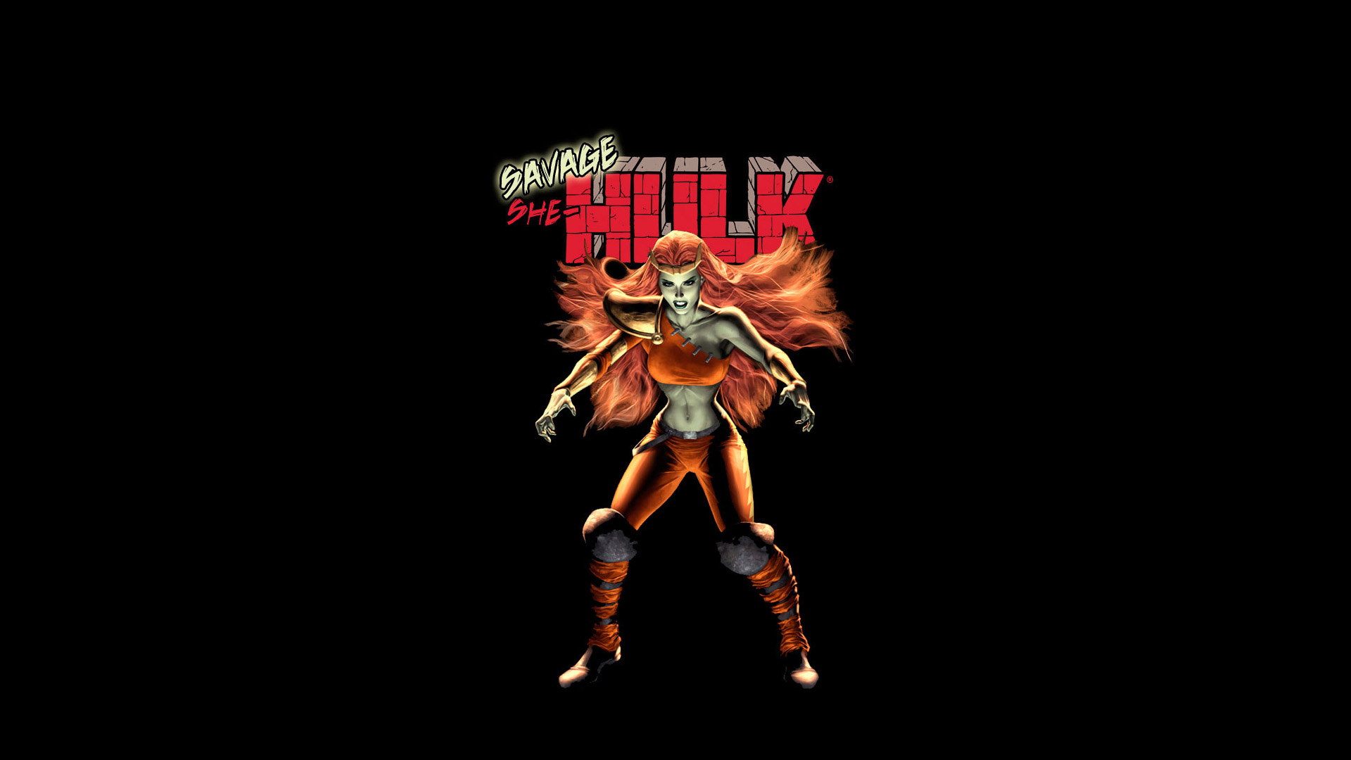 Savage She-Hulk HD Wallpaper
