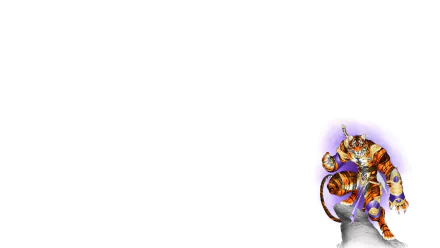 Comic black tiger HD Desktop Wallpaper | Background Image