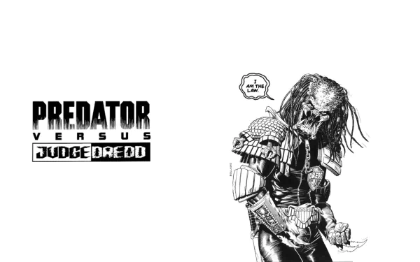Dredd Judge Dredd Predator Comic predator vs judge dredd HD Desktop Wallpaper | Background Image