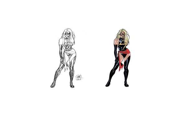 Ms. Marvel Comic HD Desktop Wallpaper | Background Image