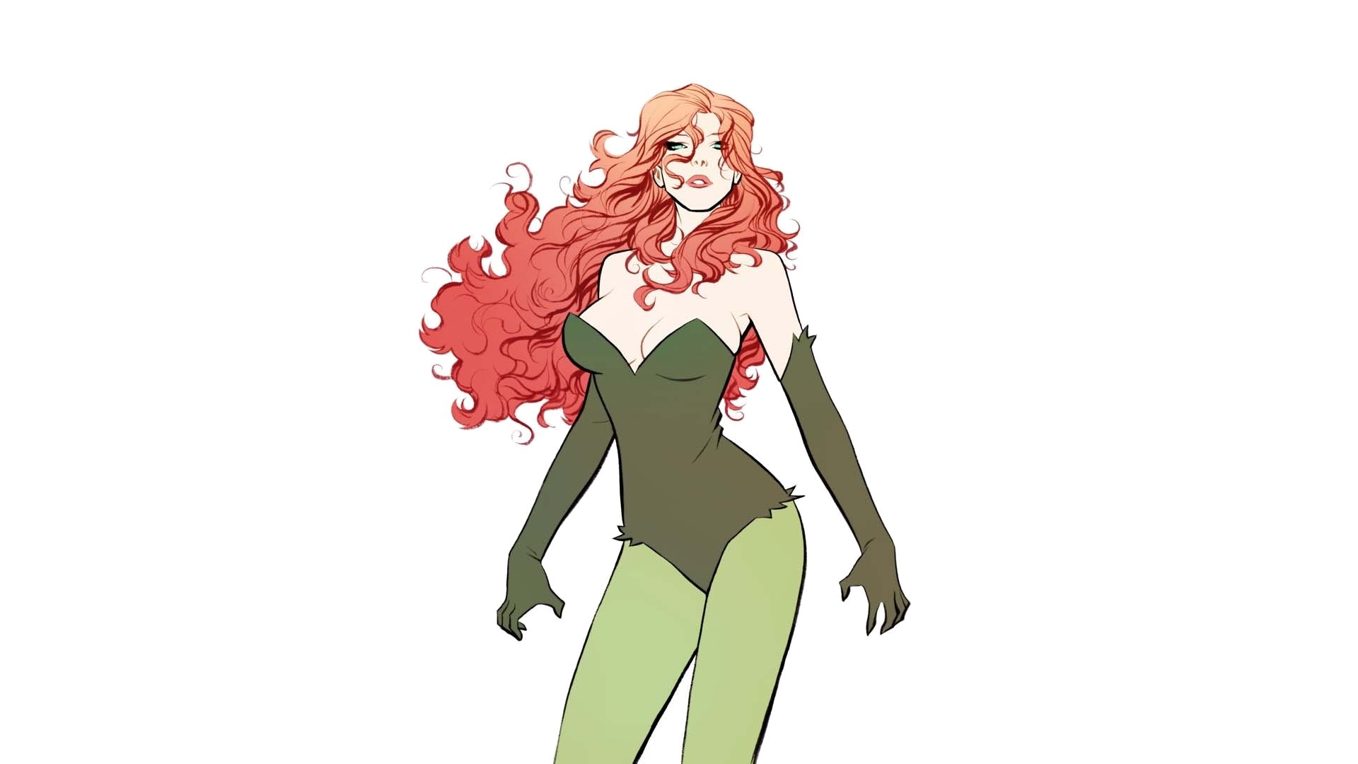 Download Poison Ivy Comic Batman HD Wallpaper