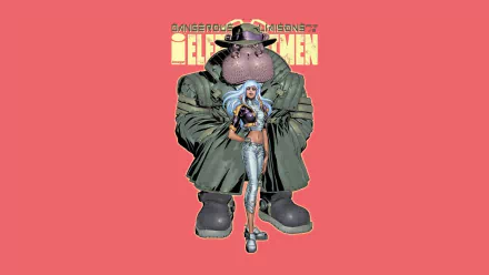 Comic Elephantmen HD Desktop Wallpaper | Background Image