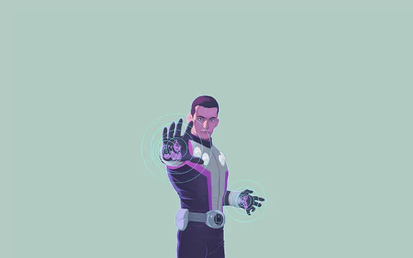 Comic Cosmic Boy HD Desktop Wallpaper | Background Image