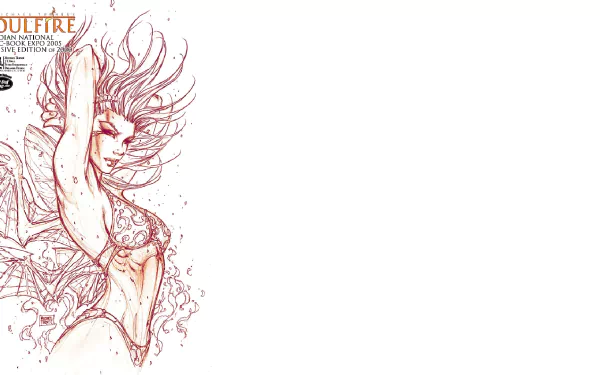 Comic Soulfire HD Desktop Wallpaper | Background Image