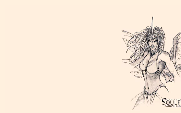 Comic Soulfire HD Desktop Wallpaper | Background Image