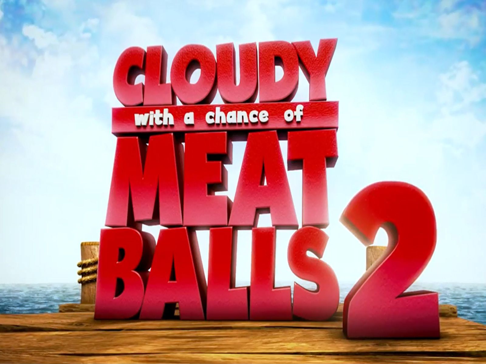 Cloudy with a Chance of Meatballs 2 Wallpaper