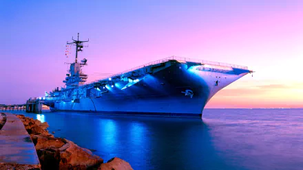 warship aircraft carrier military USS Lexington (CV-16) HD Desktop Wallpaper | Background Image