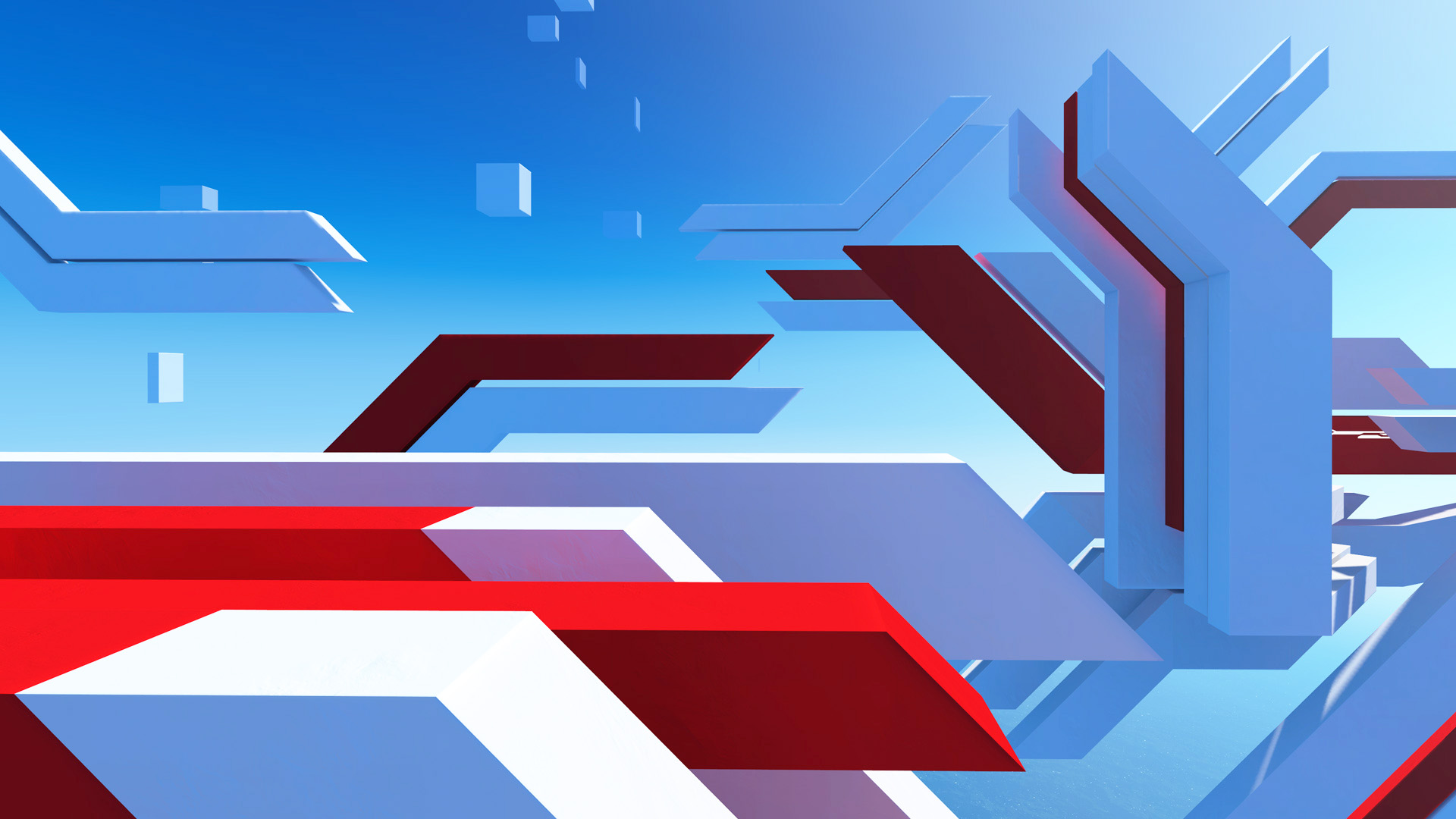 Mirrors Edge Catalyst 1440p abstract wallpaper RE by TheSyanArt on