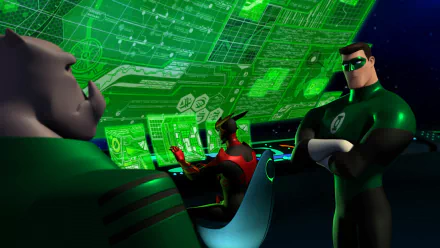 Green Lantern TV Show Green Lantern: The Animated Series HD Desktop Wallpaper | Background Image