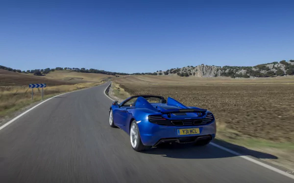 vehicle McLaren MP4-12C Spider HD Desktop Wallpaper | Background Image