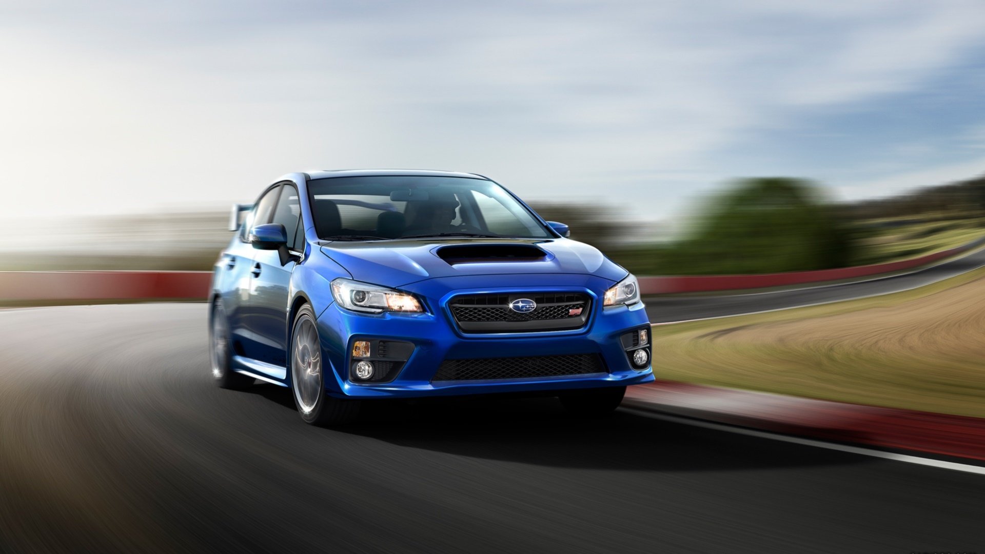 Download Vehicle 2015 Subaru WRX STI HD Wallpaper