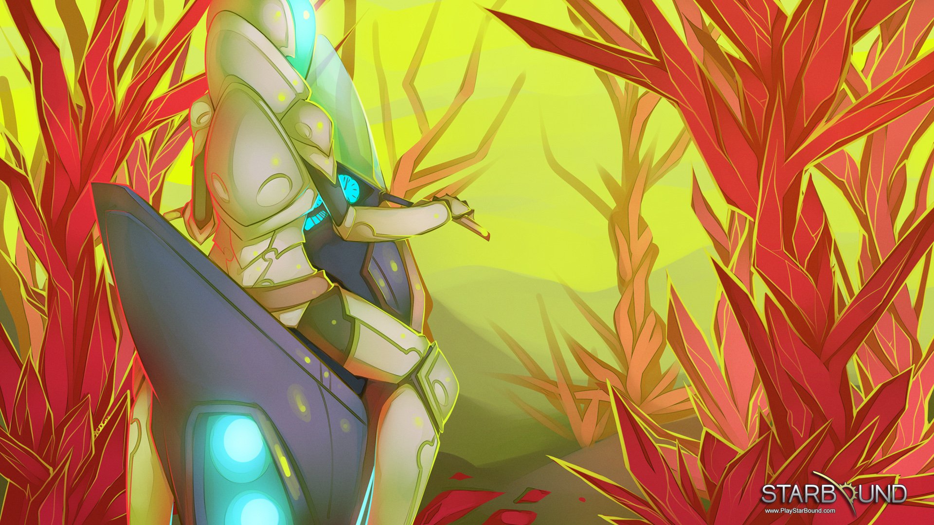 Download Video Game Starbound HD Wallpaper by Chucklefish LTD.