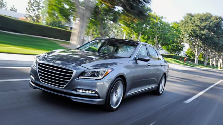 Hyundai vehicle Hyundai Genesis HD Desktop Wallpaper | Background Image