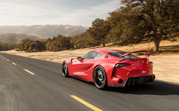 vehicle Toyota FT-1 HD Desktop Wallpaper | Background Image