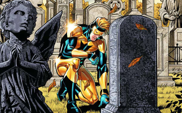 Comic Booster Gold HD Desktop Wallpaper | Background Image