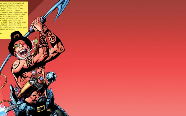 Spider Jerusalem Comic Transmetropolitan HD Desktop Wallpaper | Background Image