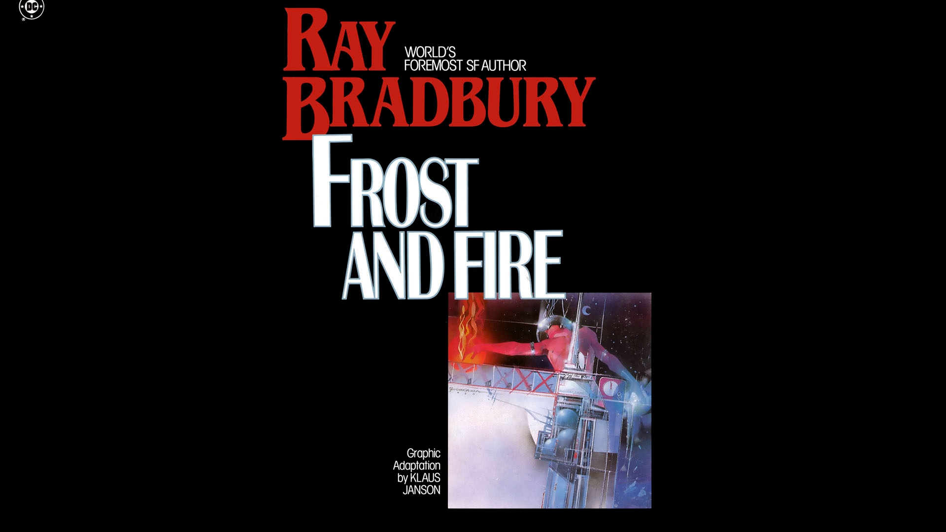 Sci Fi Frost And Fire HD Wallpaper