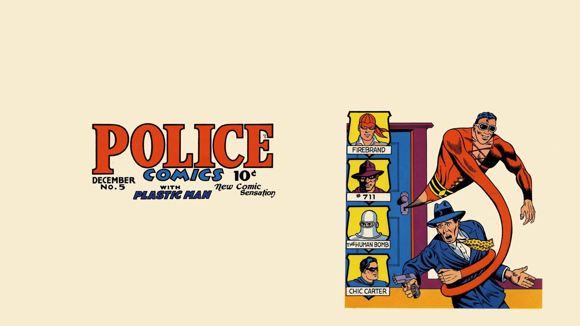 Comics Police Comics HD Wallpaper | Background Image