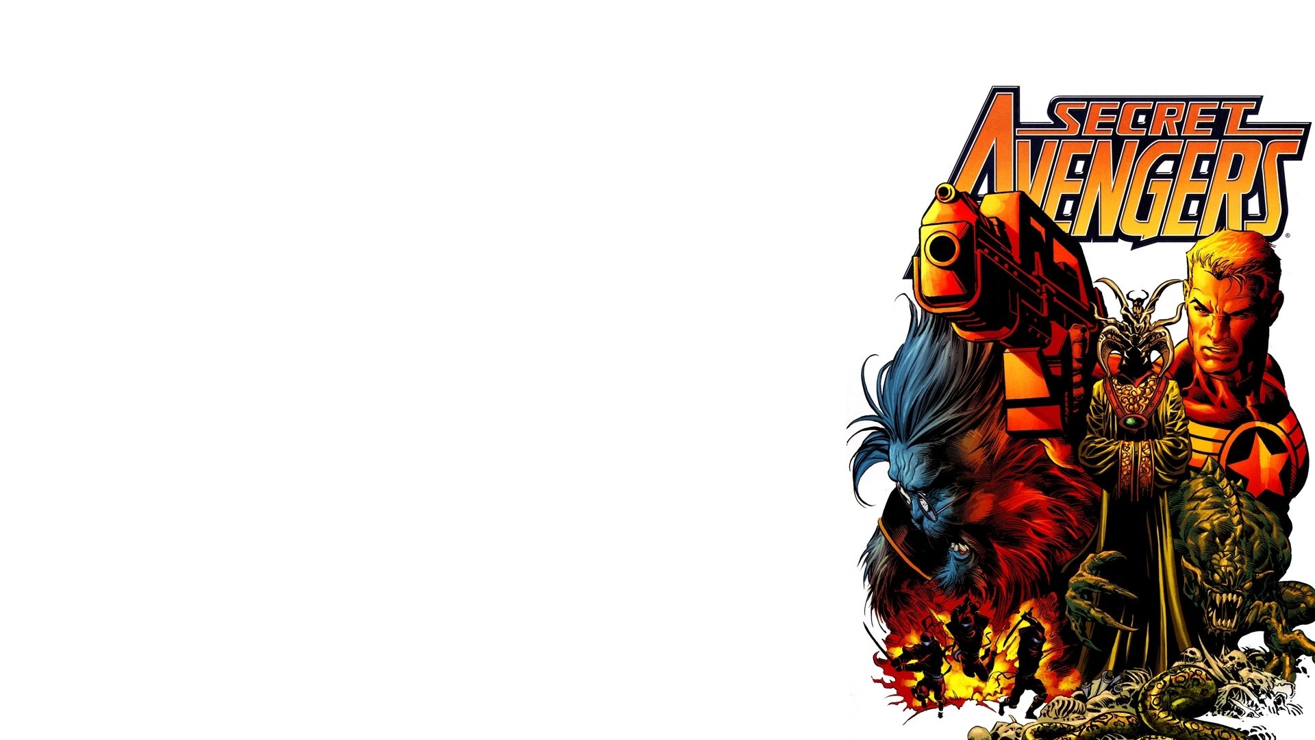 Download Comic Secret Avengers HD Wallpaper