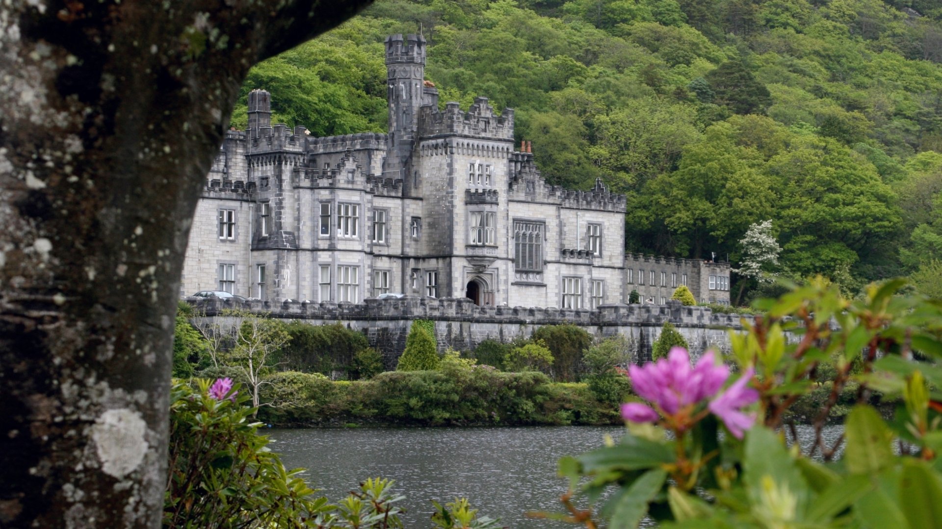 Download Religious Kylemore Abbey HD Wallpaper