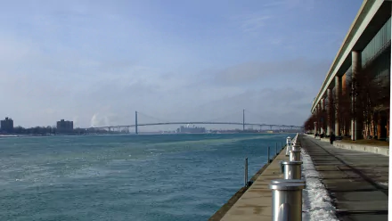 man made ambassador bridge HD Desktop Wallpaper | Background Image