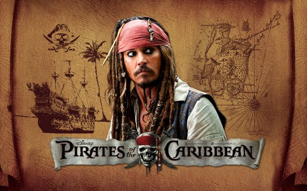 Filme Pirates Of The Caribbean Fluch der Karibik Jack Sparrow Johnny Depp Disney HD Wallpaper | Hintergrund