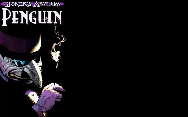 Penguin (DC Comics) Comic joker's asylum HD Desktop Wallpaper | Background Image