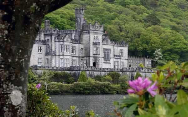 religious Kylemore Abbey HD Desktop Wallpaper | Background Image