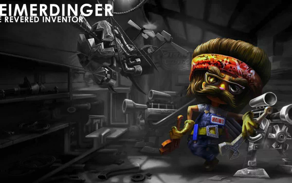 Heimerdinger (League Of Legends) video game League Of Legends HD Desktop Wallpaper | Background Image