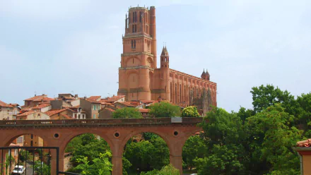religious albi cathedral HD Desktop Wallpaper | Background Image