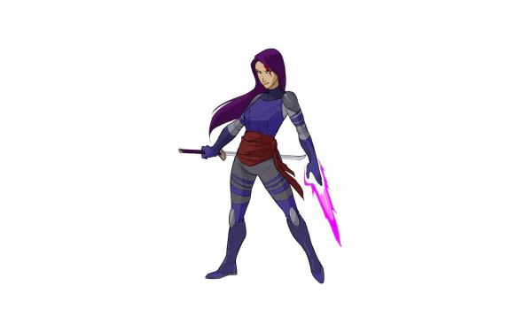 Comic Psylocke (Marvel Comics) HD Desktop Wallpaper | Background Image