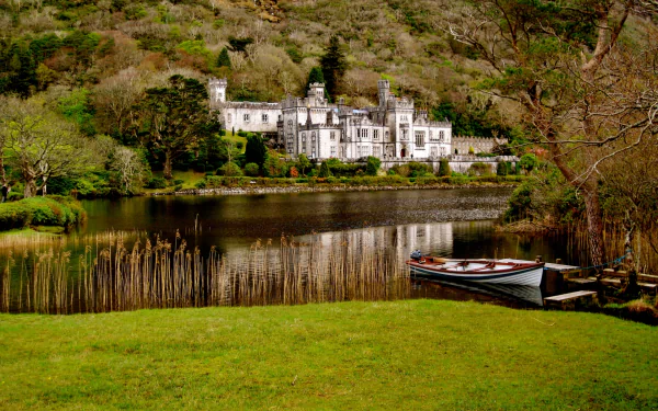 religious Kylemore Abbey HD Desktop Wallpaper | Background Image