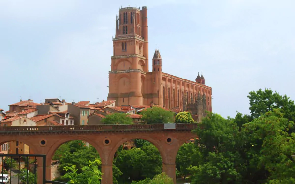 religious albi cathedral HD Desktop Wallpaper | Background Image