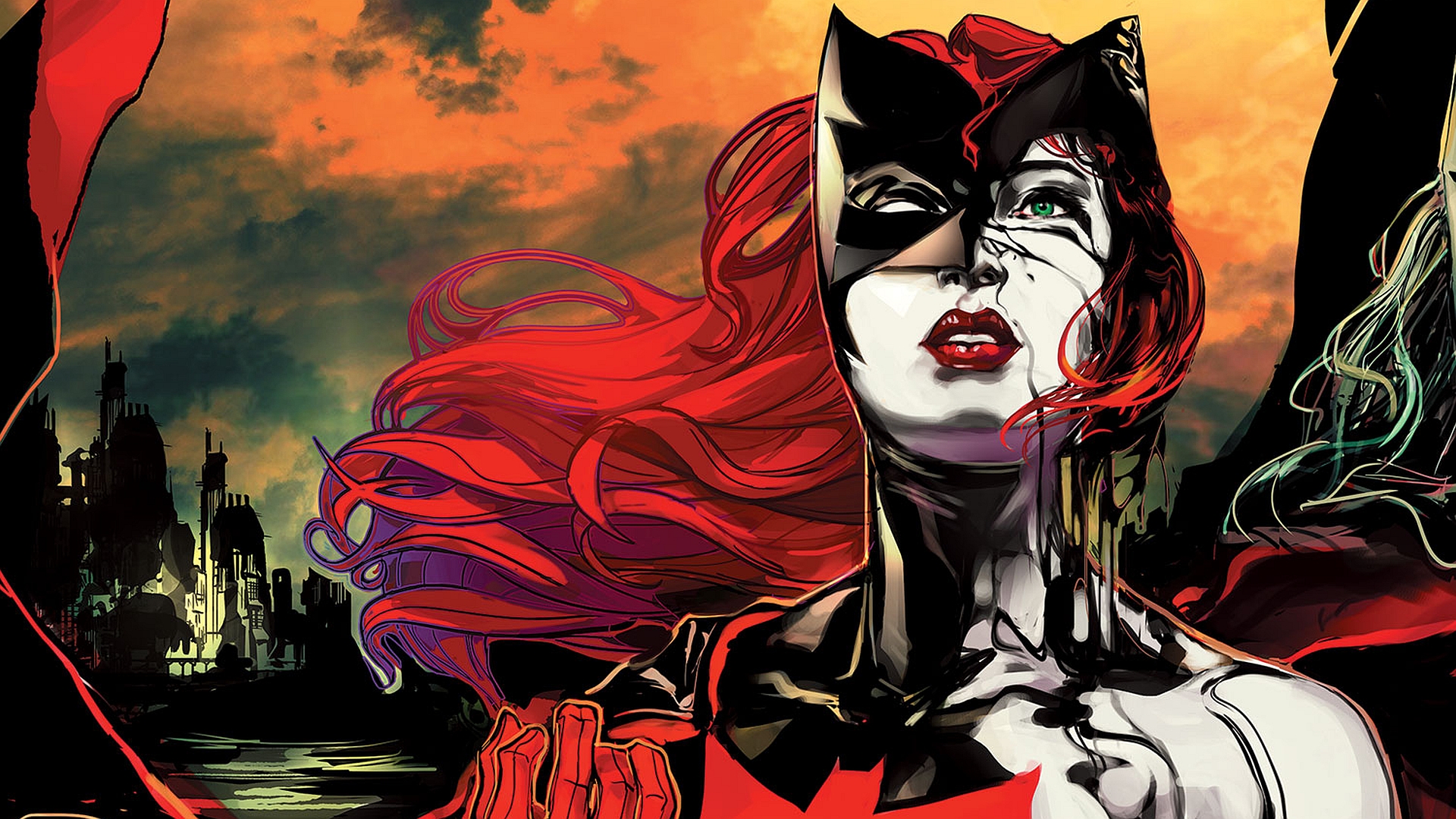 Batwoman Full Hd Wallpaper And Background Image 1920x1080 Id 482813