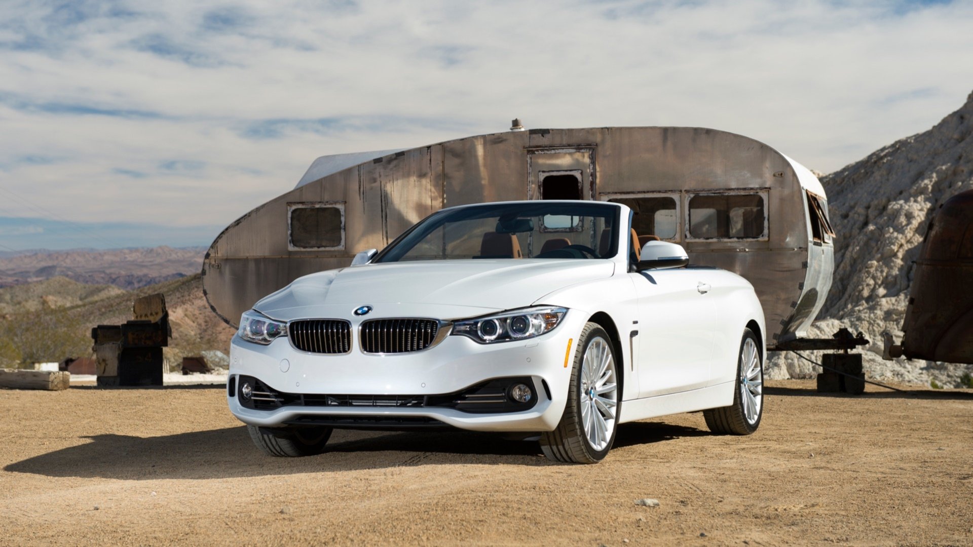 Download Vehicle BMW 4 Series Cabrio HD Wallpaper