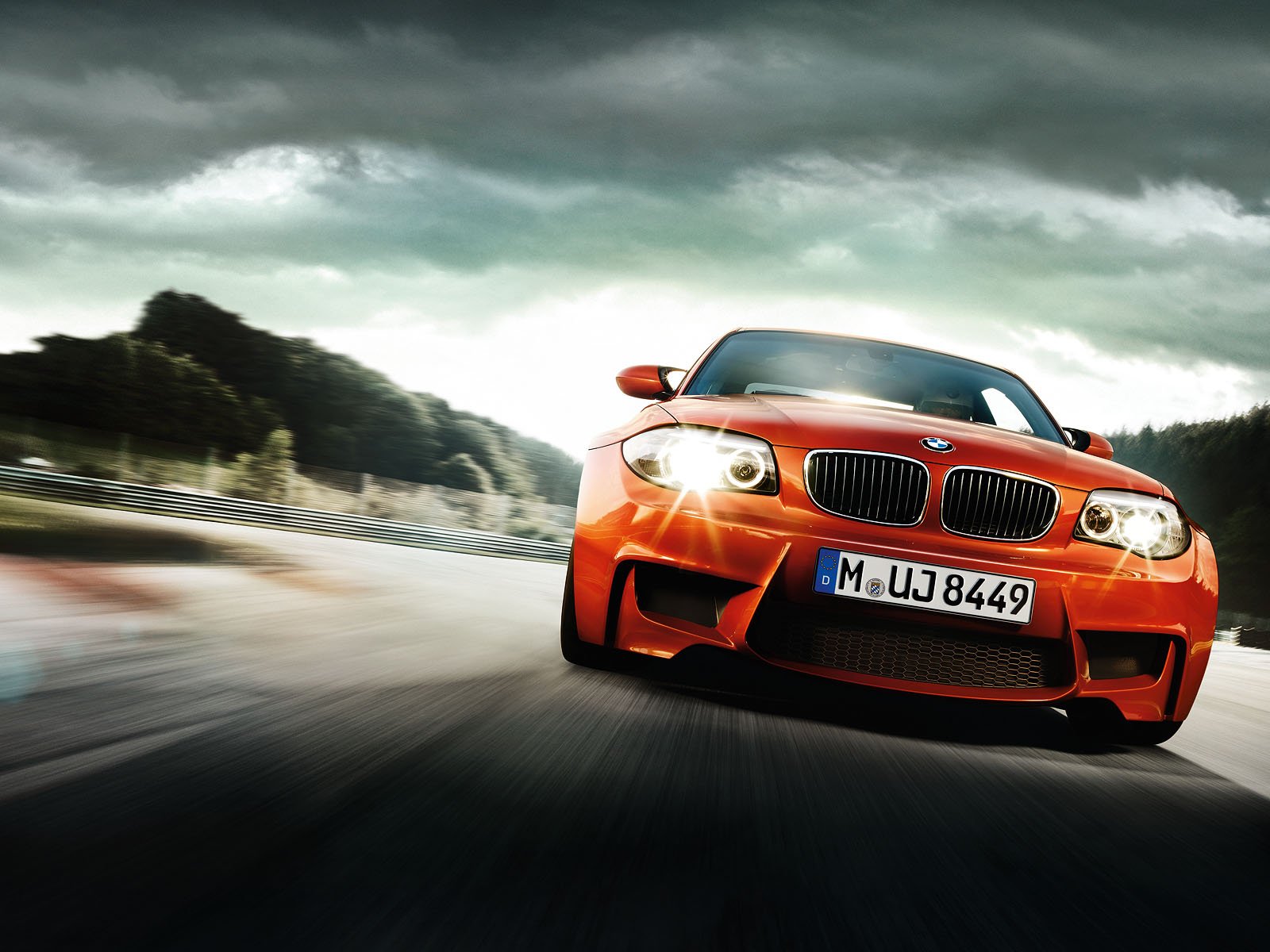 Download BMW Vehicle BMW 1 Series M Coupe Wallpaper