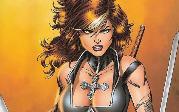 Comic Avengelyne HD Desktop Wallpaper | Background Image