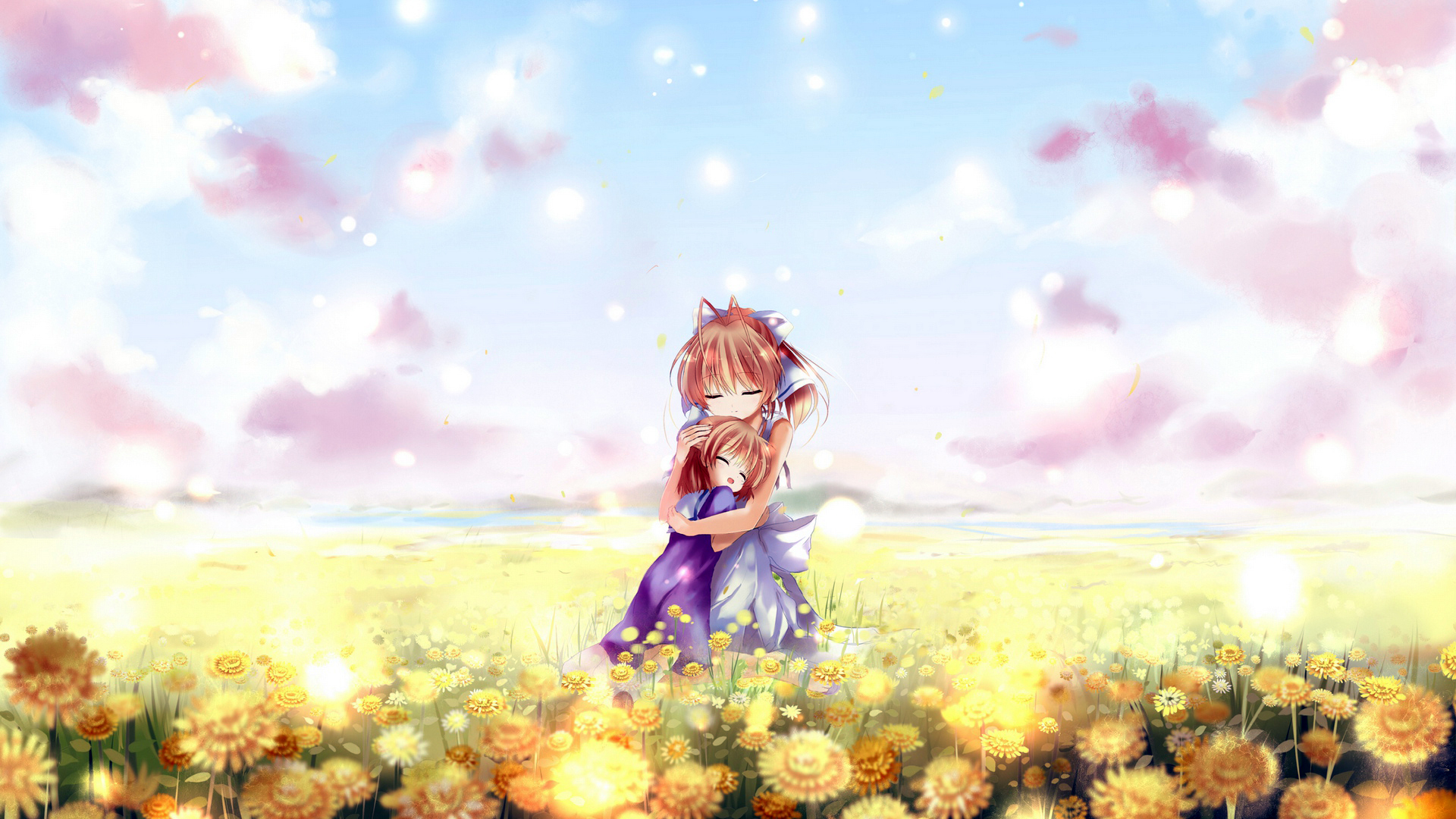 Clannad After Story, cute, anime, flowers, child, anime girl, clannad, HD  wallpaper