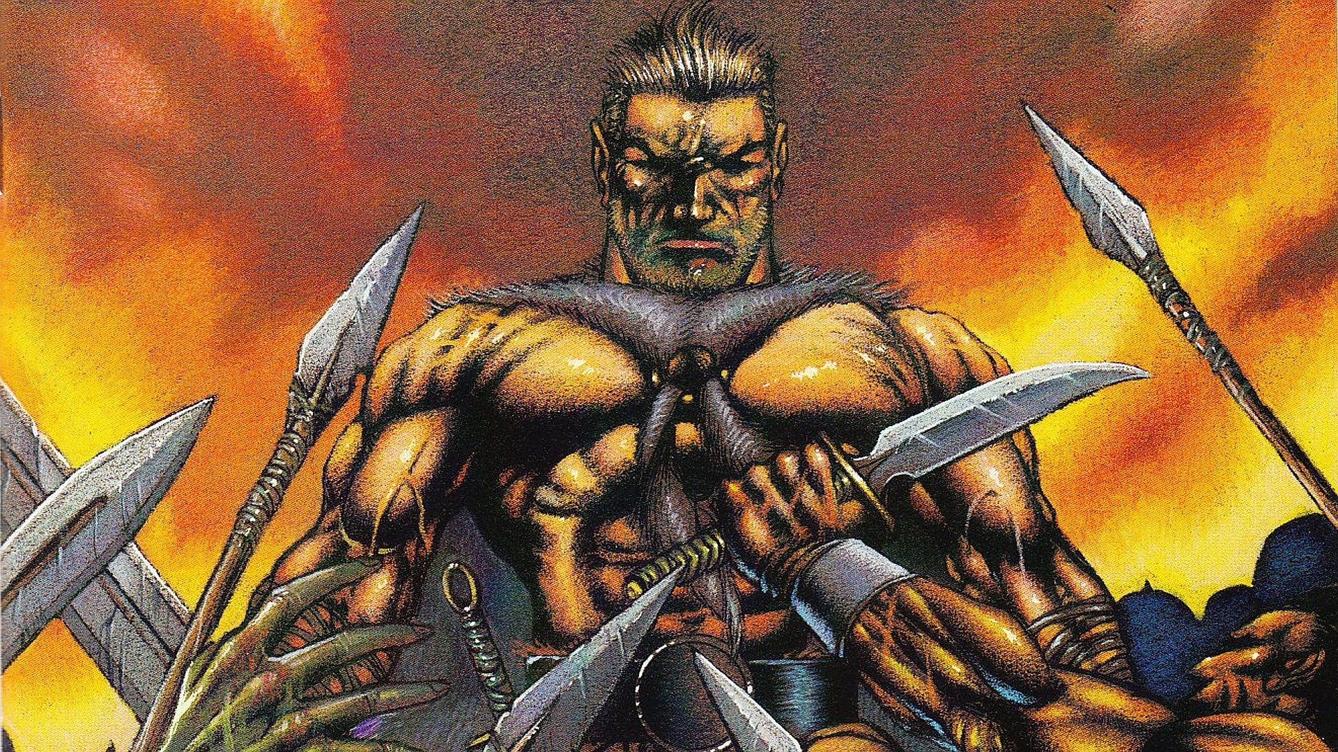 Download Comic Wolfskin HD Wallpaper