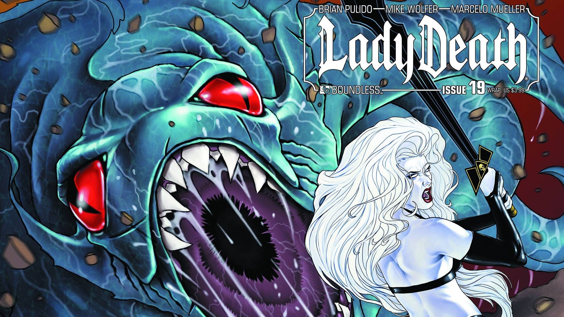 Download Comic Lady Death HD Wallpaper