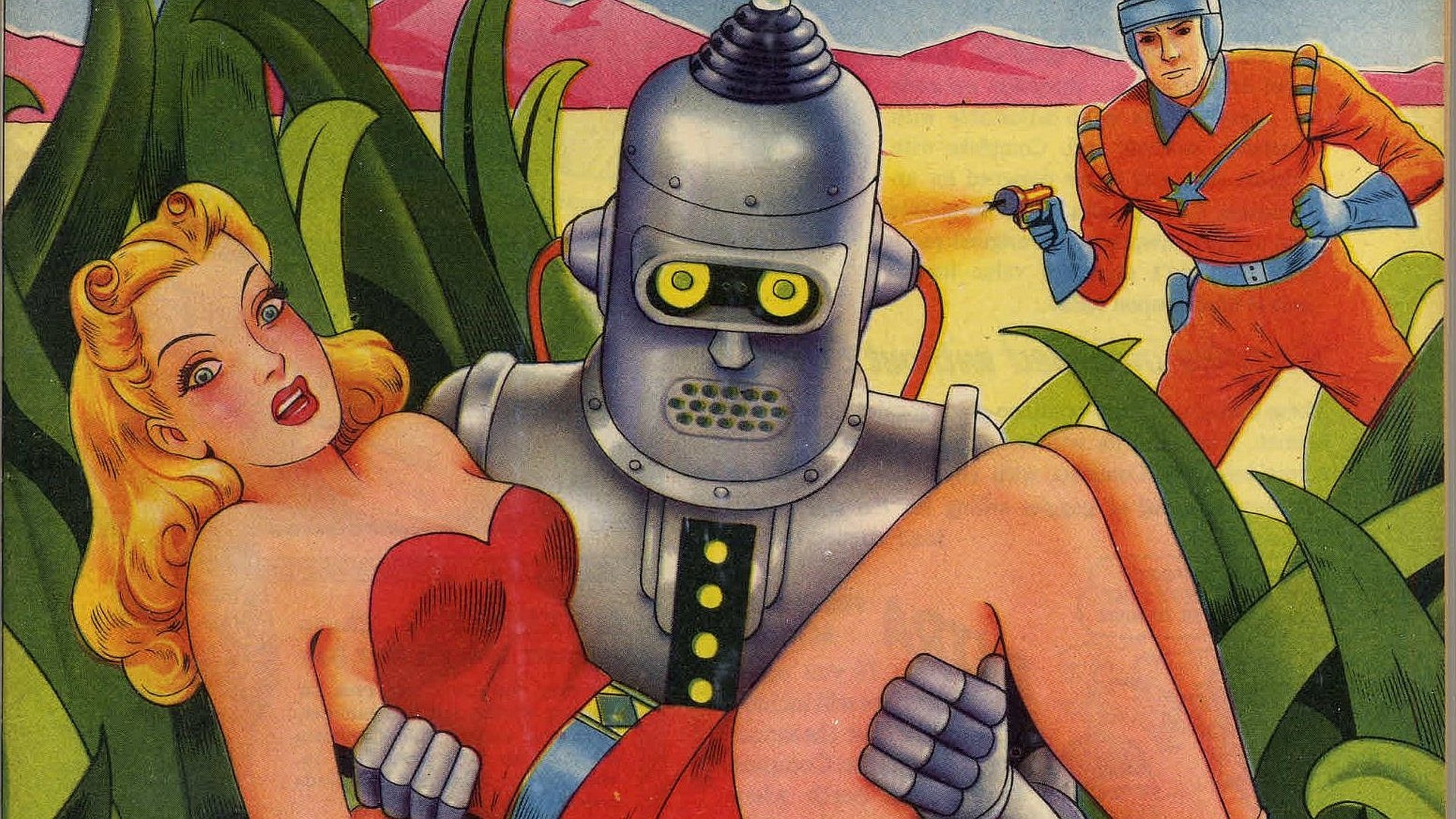 Download Comic Startling Comics HD Wallpaper