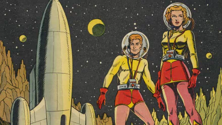 Comic Weird Science HD Desktop Wallpaper | Background Image