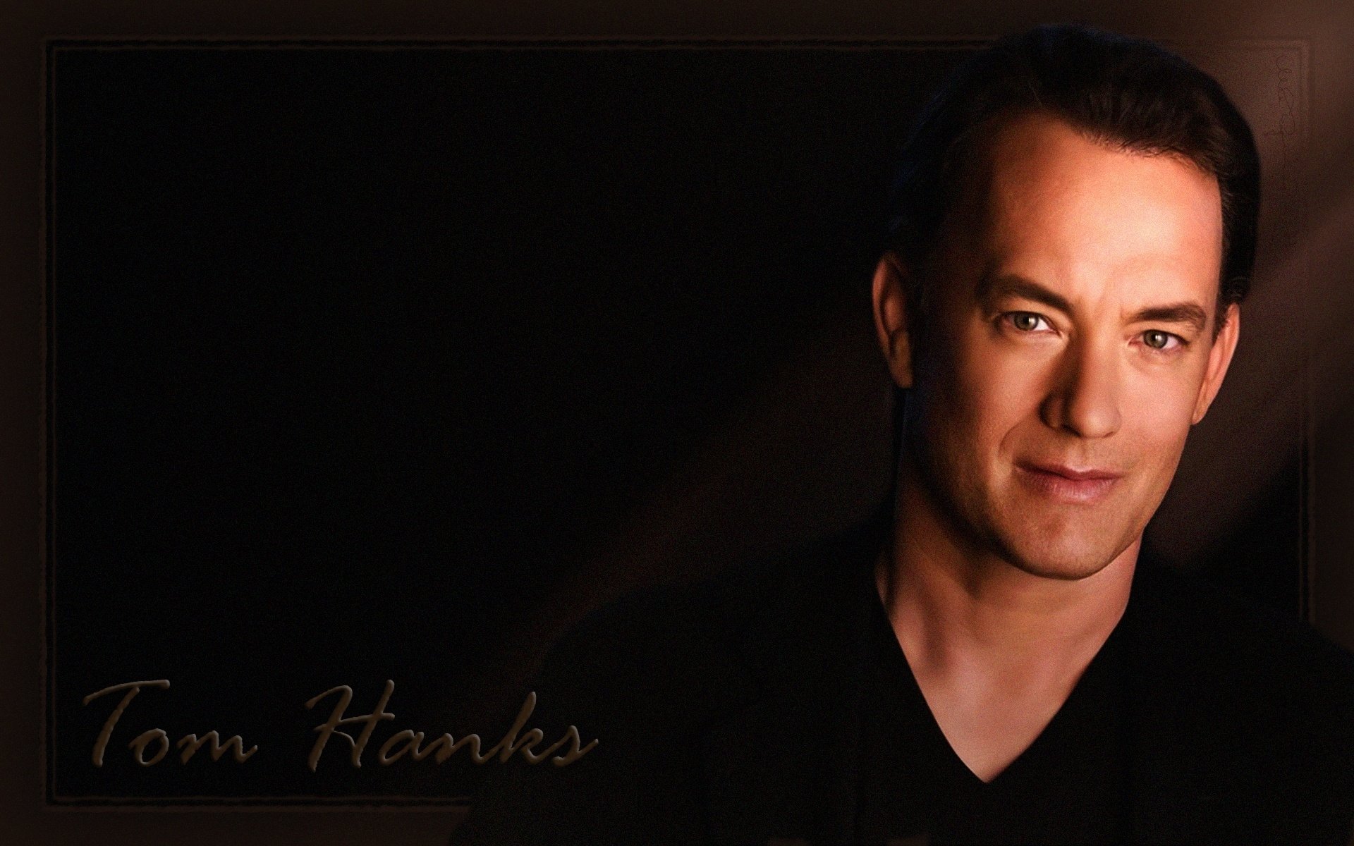 Celebrity Tom Hanks HD Wallpaper