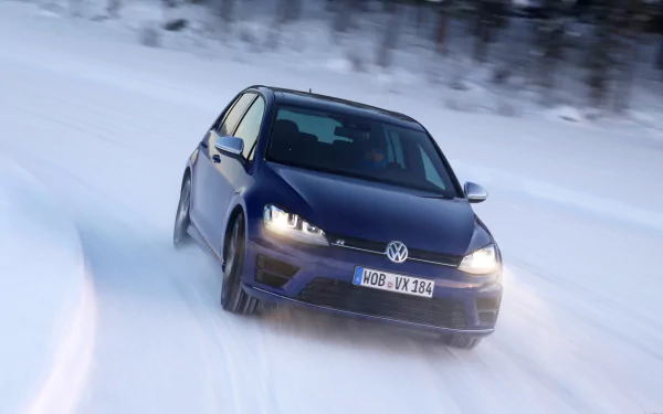 vehicle Volkswagen Golf R HD Desktop Wallpaper | Background Image